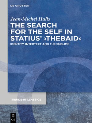 cover image of The Search for the Self in Statius' ›Thebaid